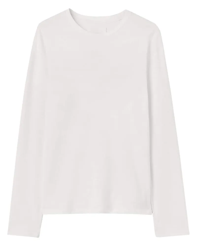 Jil Sander T-Shirt mit Logo-Print - Weiß Weiß