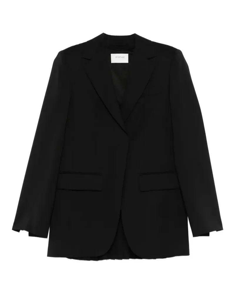 SPORTMAX chain-detail blazer - Schwarz Schwarz