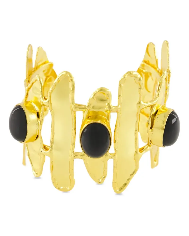 Sylvia Toledano Versilberte Armspange - Gold Gold