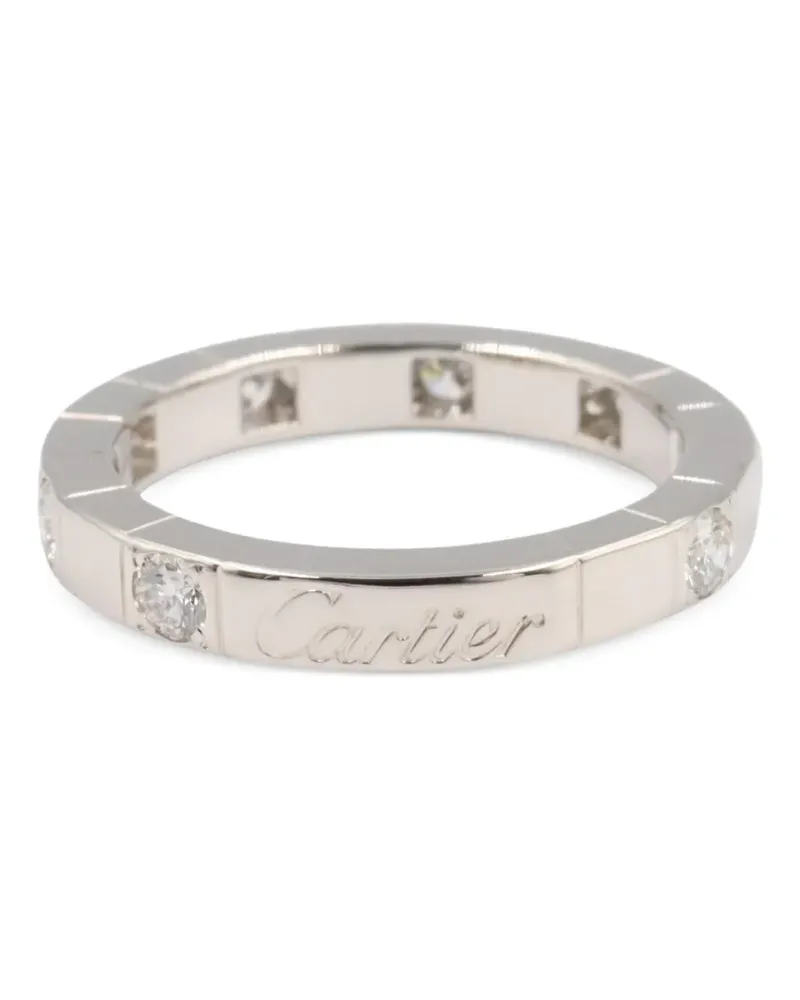 Cartier 2010s Lanières Ring mit Diamanten - Silber Silber