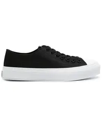 Givenchy City Low Sneakers mit Logo-Jacquard Schwarz