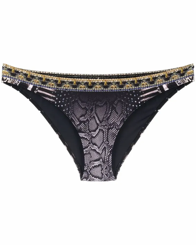 Camilla Quechua King Ball Bikinihöschen - Schwarz Schwarz
