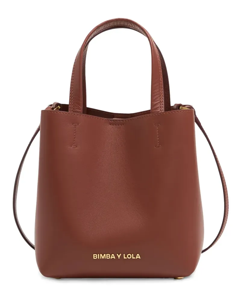 BIMBA Y LOLA Kleine Chihuahua Handtasche - Braun Braun