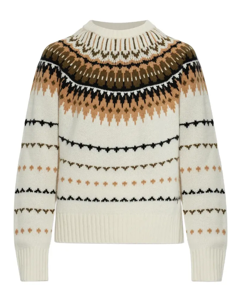 Bogner Ina Pullover mit Fair-Isle-Muster - Nude Nude