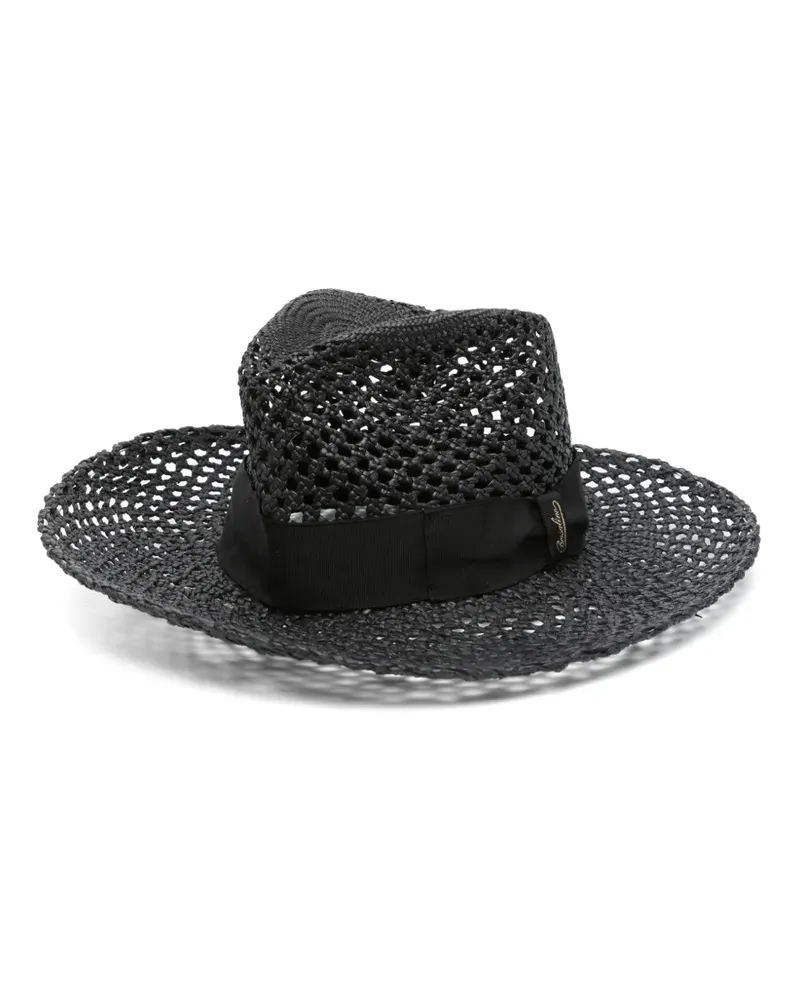 Borsalino Clint Hut - Schwarz Schwarz