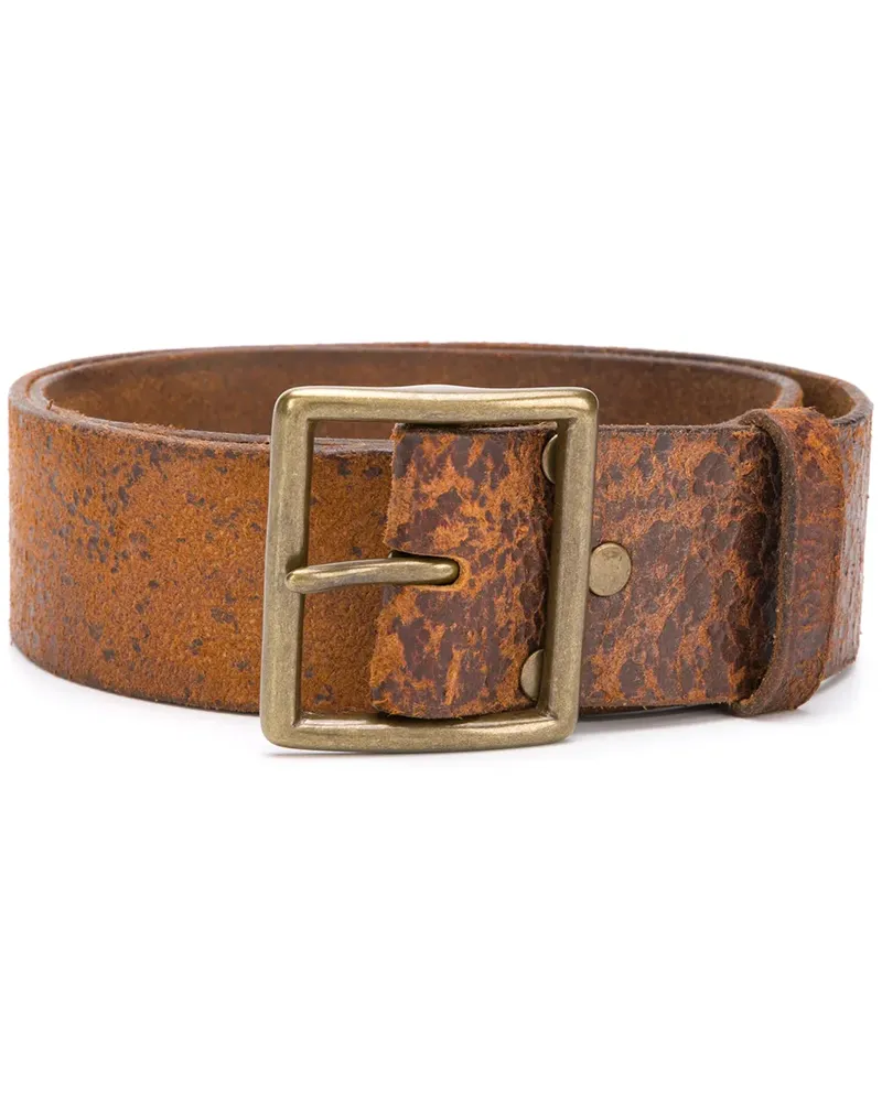 Ralph Lauren Gürtel in Distressed-Optik - Braun Braun