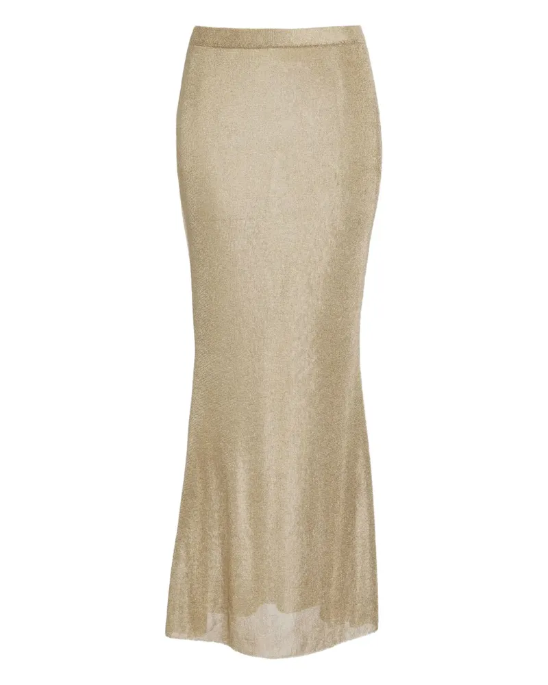 SER.O.YA Harmony Rock im Metallic-Look - Nude Nude
