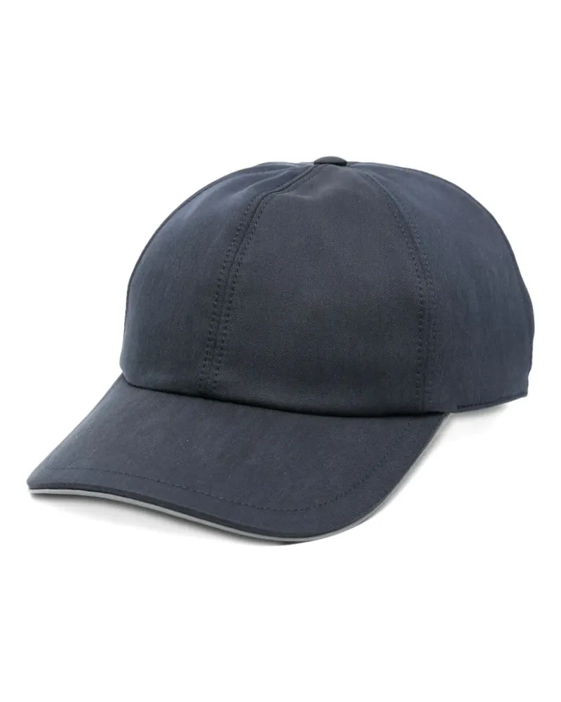 Eleventy Baseballkappe mit Klettverschluss - Blau Blau