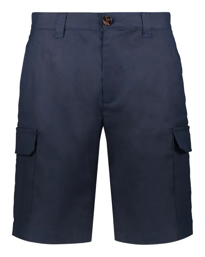 MOORER Aron Cargo-Shorts - Blau Blau