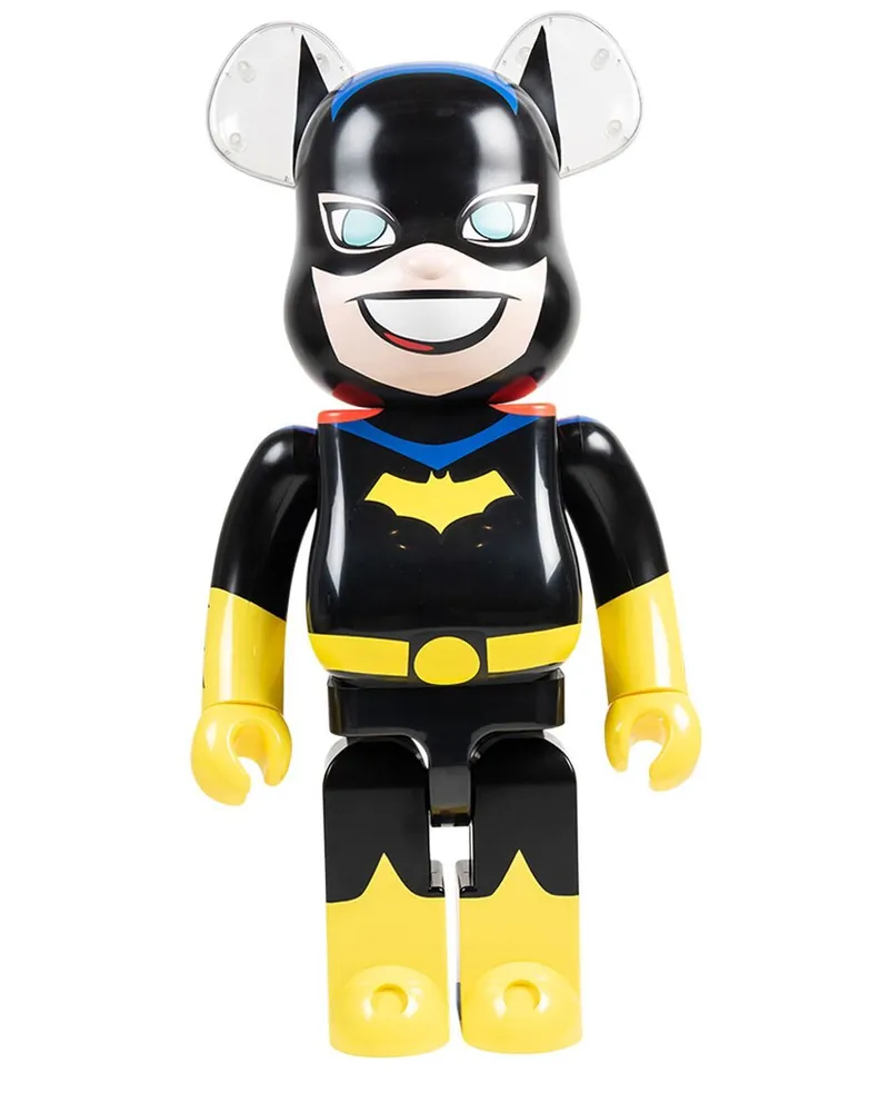 Medicom Toy x DC Batgirl Bearbrick 1000% Figur Schwarz