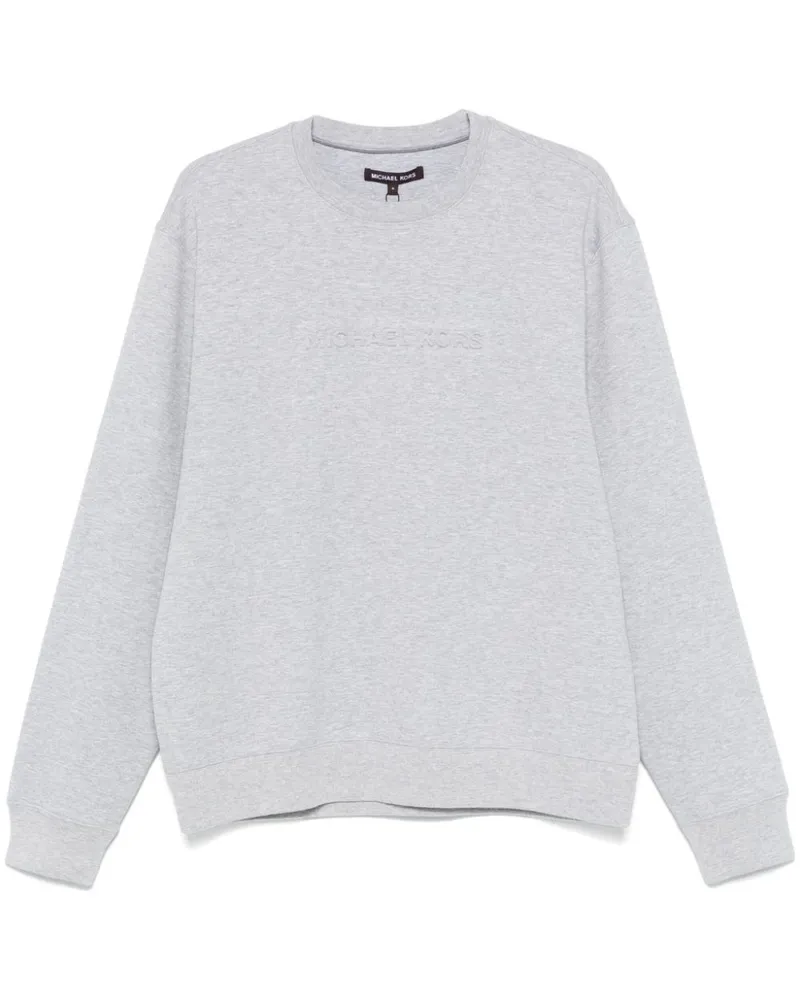 Michael Kors Sweatshirt mit Logo-Prägung - Grau Grau