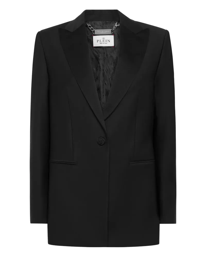 Philipp Plein Sakko mit Strass - Schwarz Schwarz