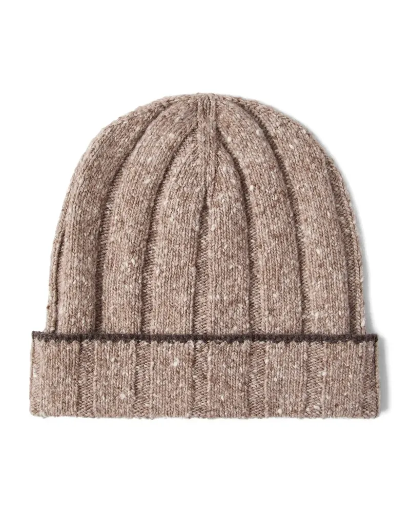 Brunello Cucinelli Beanie aus Kaschmir - Braun Braun