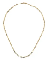 ZOË CHICCO 14kt Gelbgoldhalskette mit Diamanten Gold