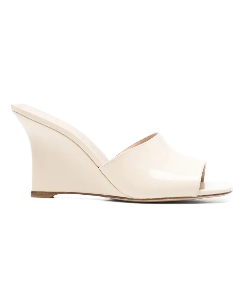 Stuart Weitzman Vienne wedge sandals - Nude Nude