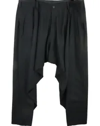 Yohji Yamamoto Hose im Baggy-Style Schwarz