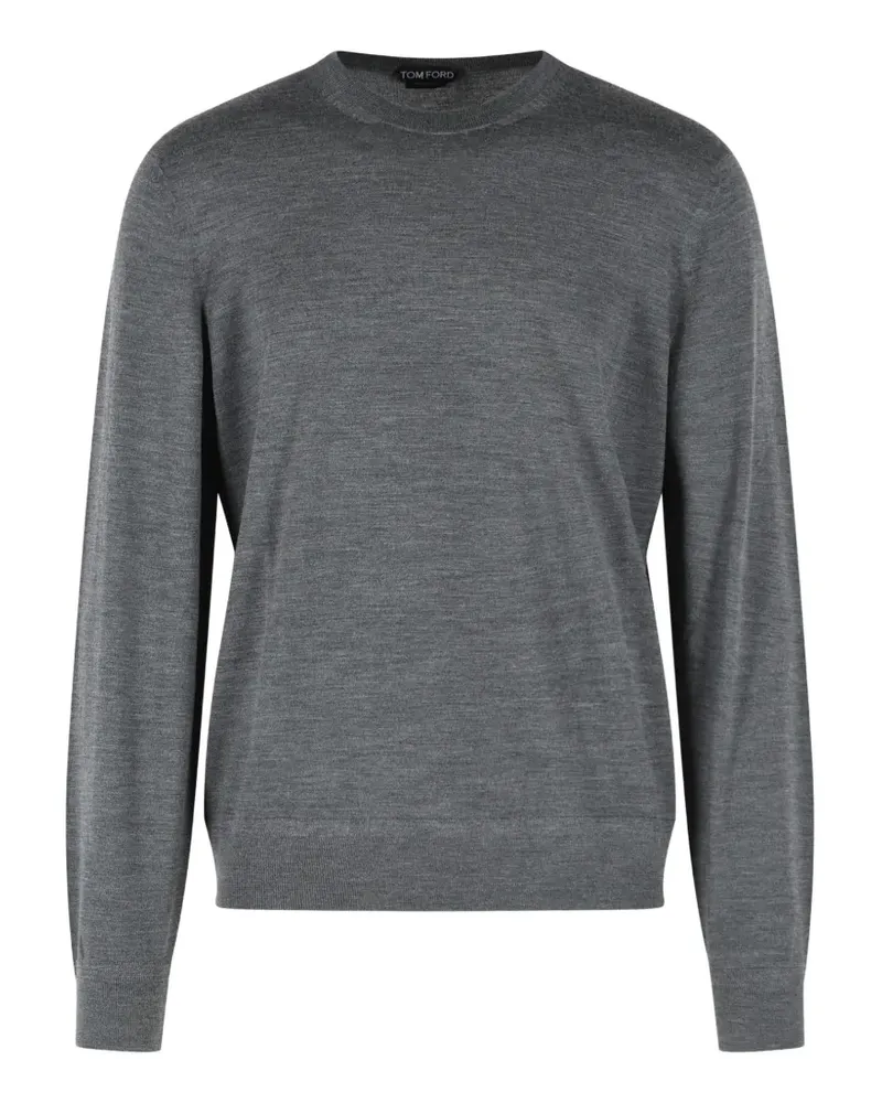 Tom Ford Pullover mit rundem Ausschnitt - Grau Grau