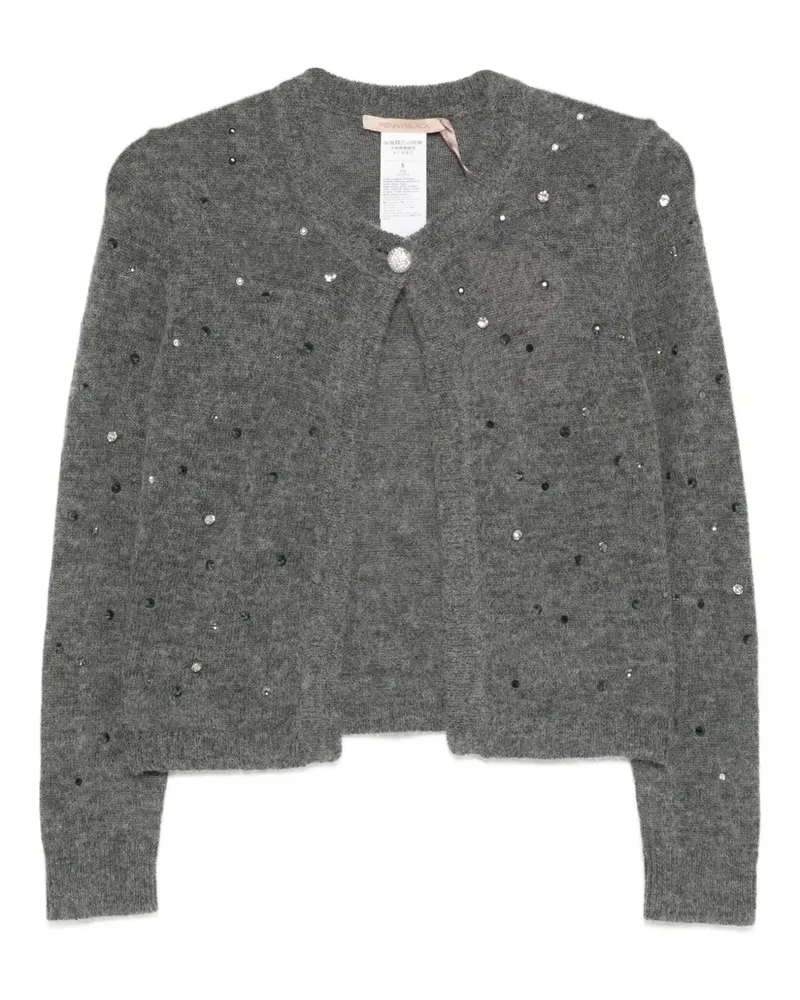 Pennyblack Mastino Cardigan mit Zierknöpfen - Grau Grau