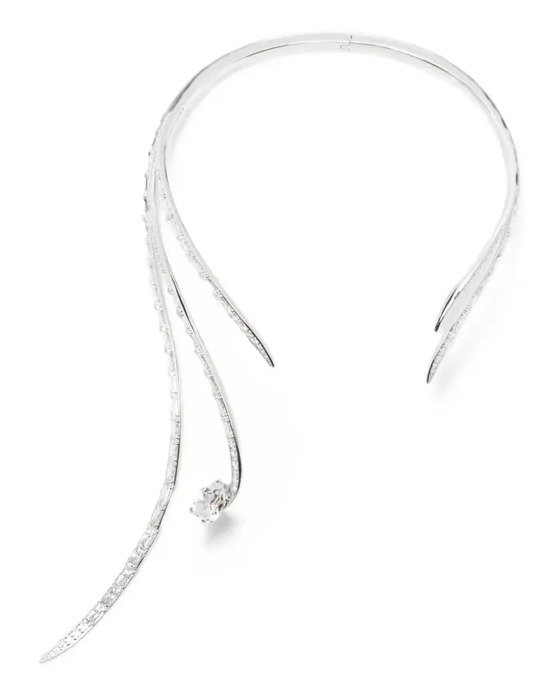 Swarovski Vienna Halskette mit Kristallen - Silber Silber