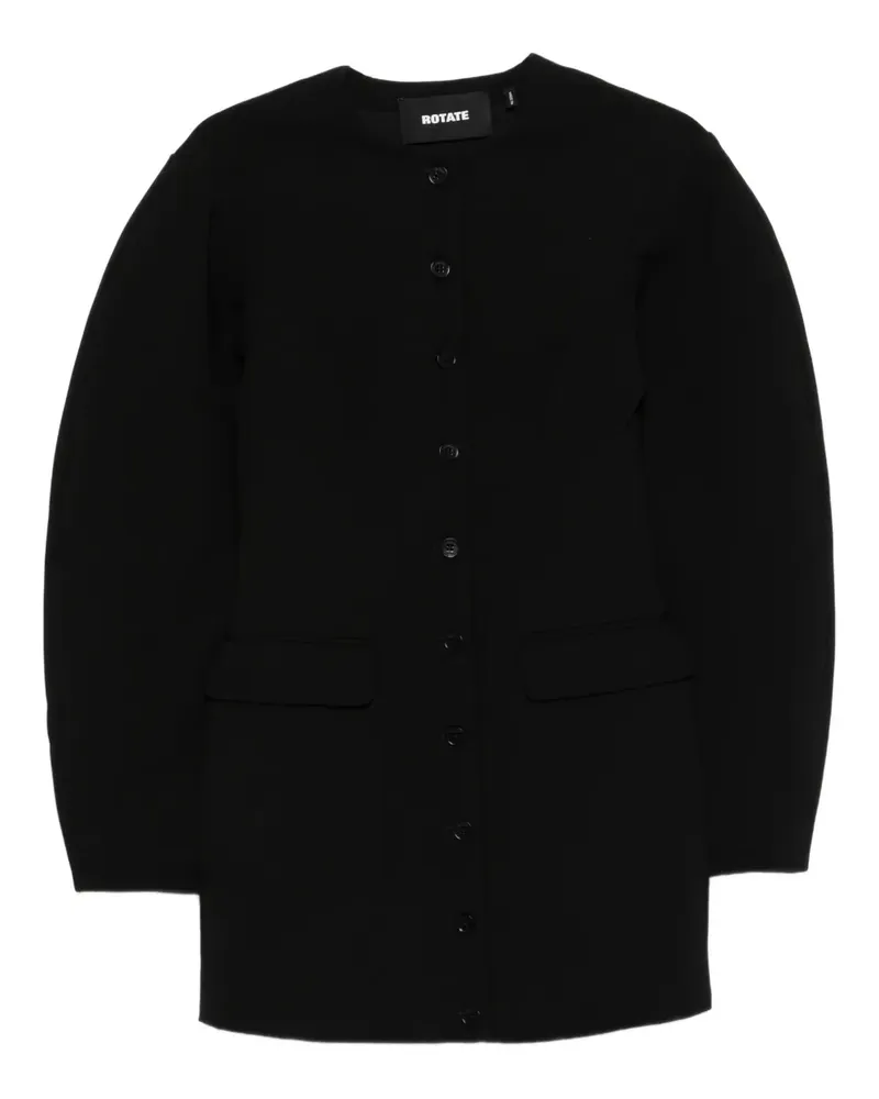 ROTATE Birger Christensen tailored-design mini dress - Schwarz Schwarz