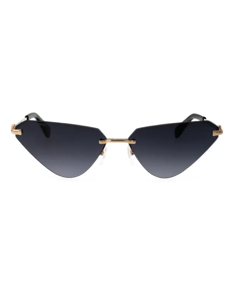 Dsquared2 Sonnenbrille mit geometrischem Gestell - Gold Gold