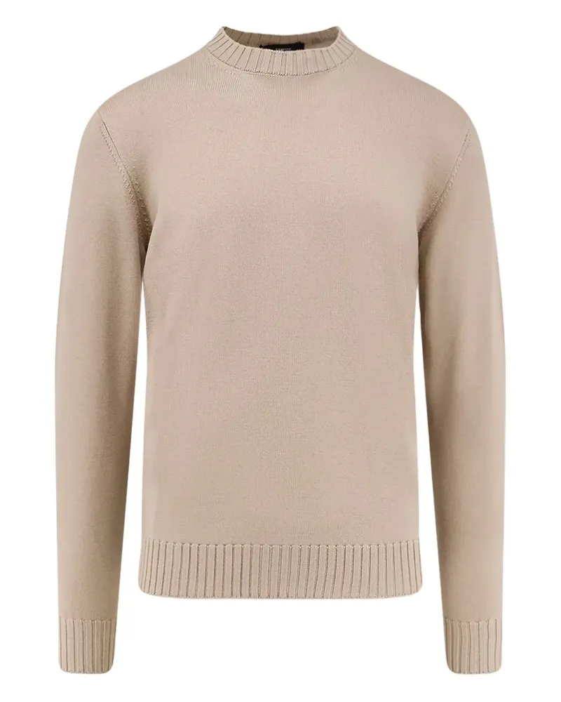 Filippo de Laurentiis crew-neck long-sleeve sweater - Nude Nude