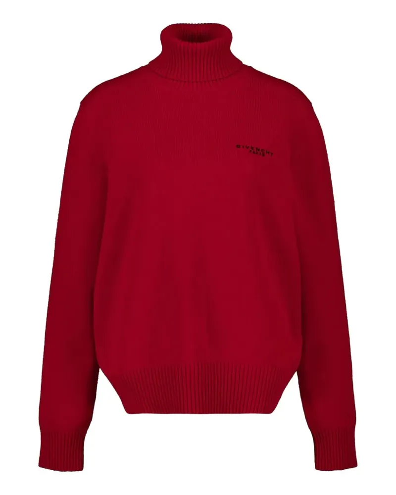 Givenchy turtleneck long-sleeve sweater - Rot Rot