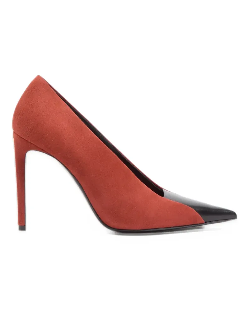 Valentino Garavani Révélé Pumps aus Wildleder 105mm - Rot Rot
