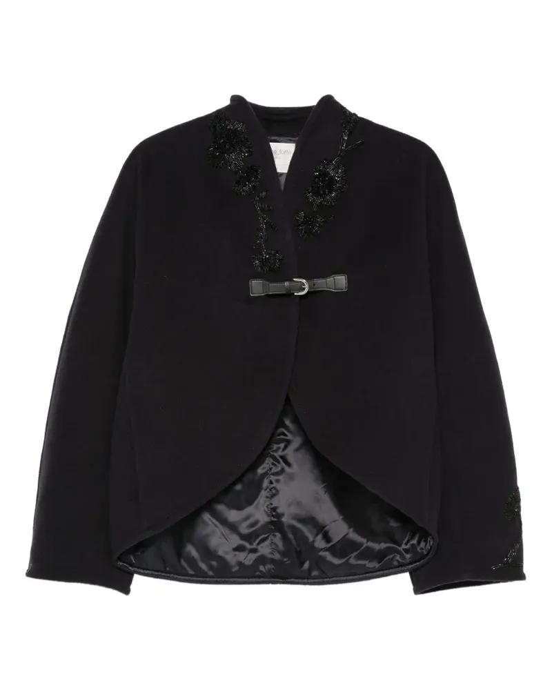 forte_forte Jacke mit Perlen - Blau Blau