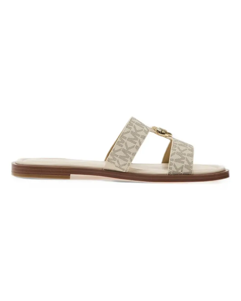 Michael Kors Erin signature logo sandal - Nude Nude