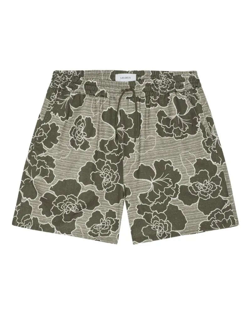 LES DEUX Charlie Poppy shorts - Grün Grün