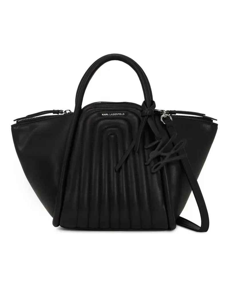 Karl Lagerfeld K/Wellen Tote Bag - Schwarz Schwarz