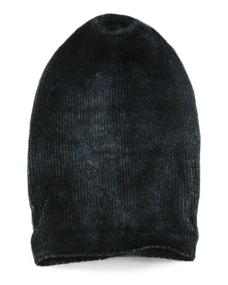 Avant Toi knitted beanie hat - Blau Blau