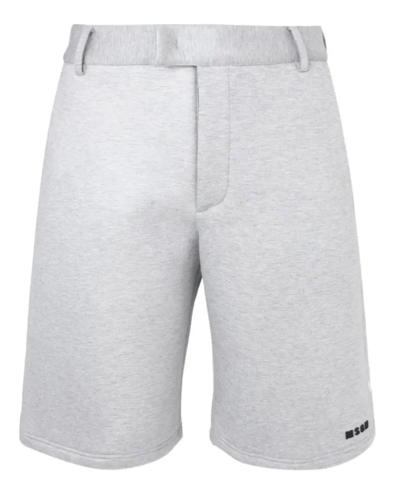 MSGM Shorts mit Gürtelschlaufen - Grau Grau