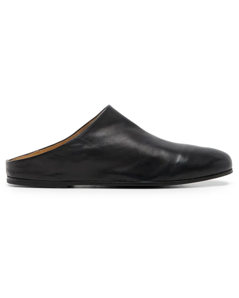 Marsèll Mules aus Leder - Schwarz Schwarz