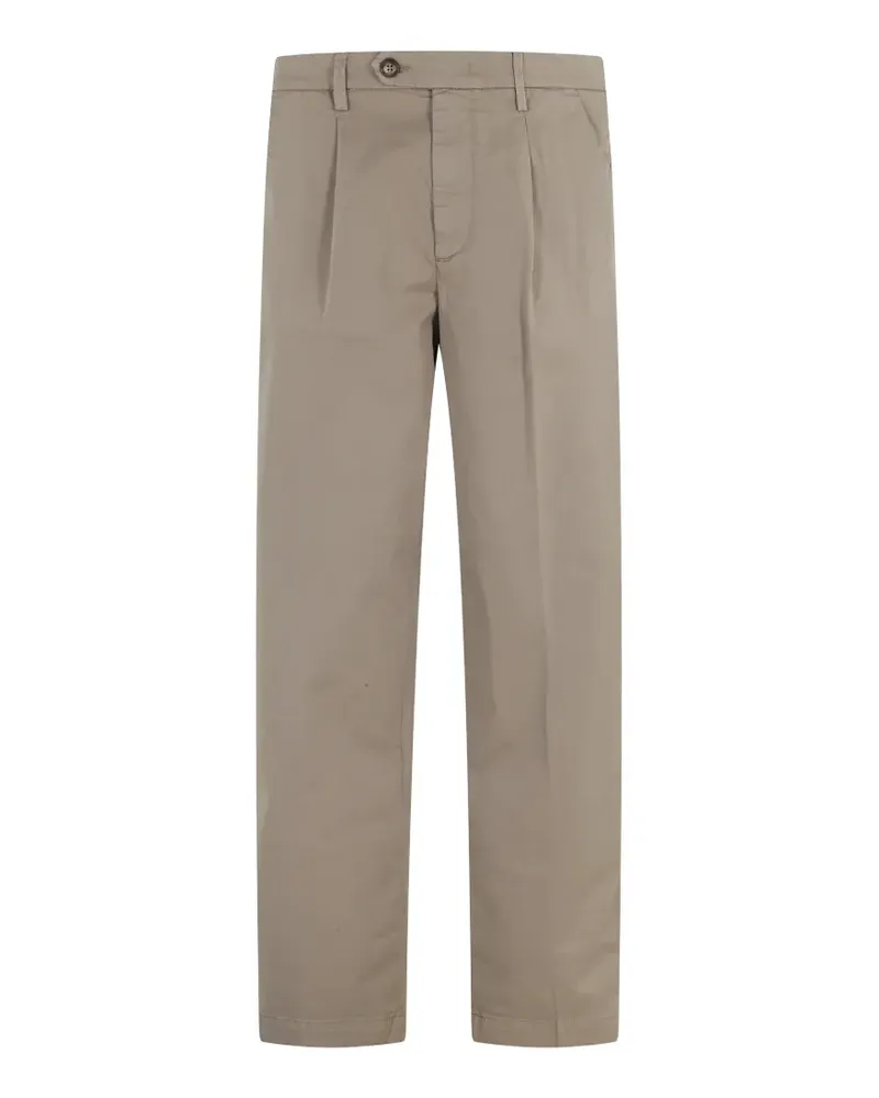 Re-HasH pleated trousers - Nude Nude