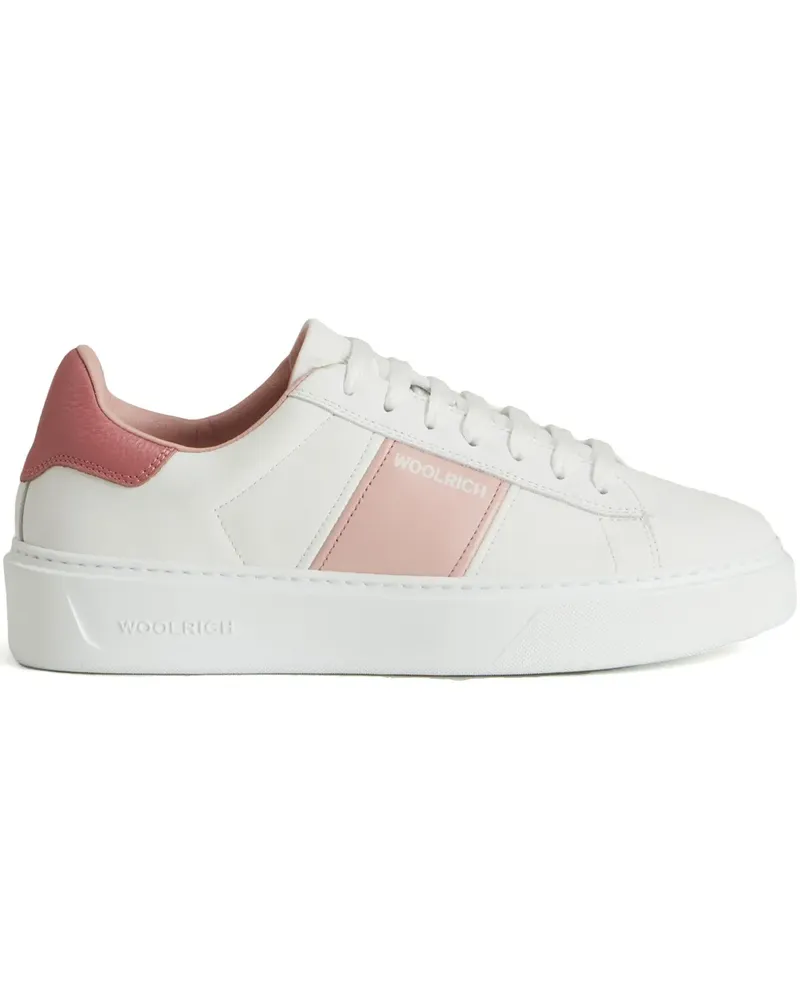 Woolrich Classic Court Sneakers - Weiß Weiß