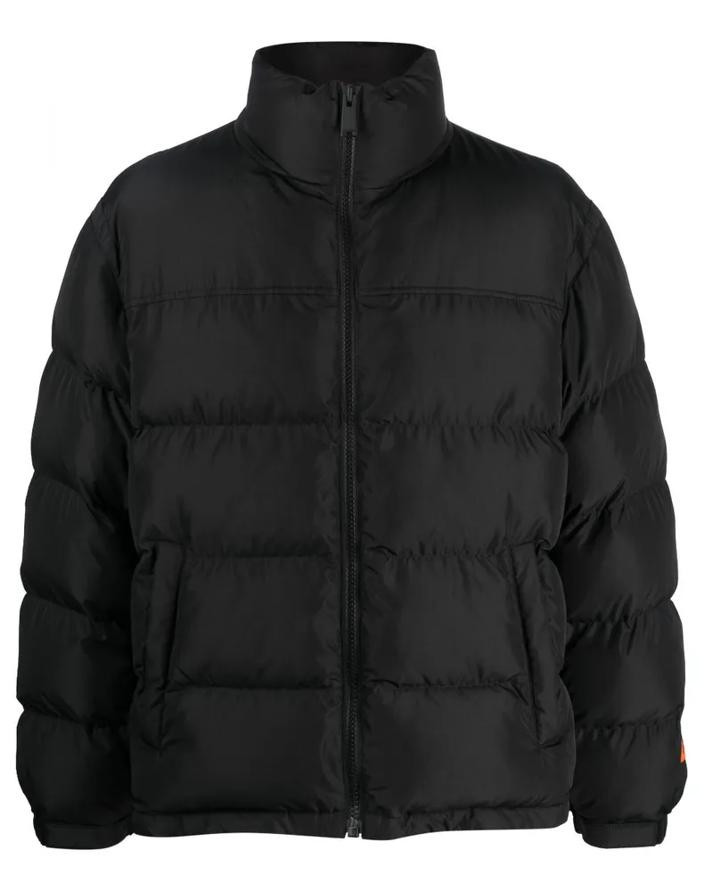 Heron Preston Gefütterte Ex-Ray Jacke - Schwarz Schwarz