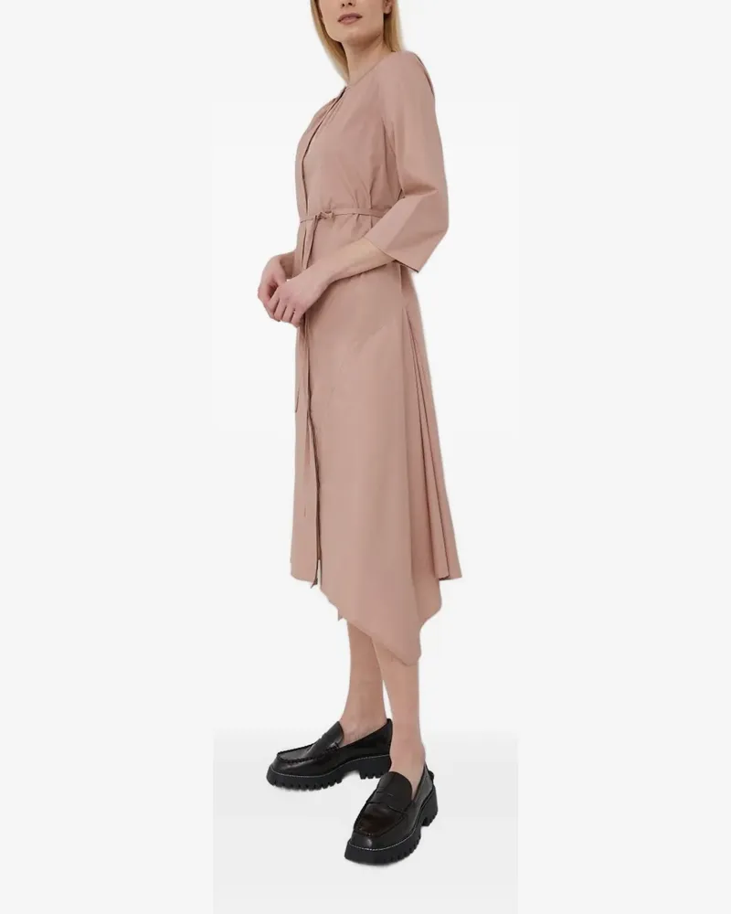 DKNY Asymmetrisches Hemdkleid - Rosa Rosa