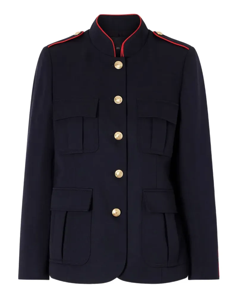 Nili Lotan Jeansjacke mit Klappentasche - Blau Blau