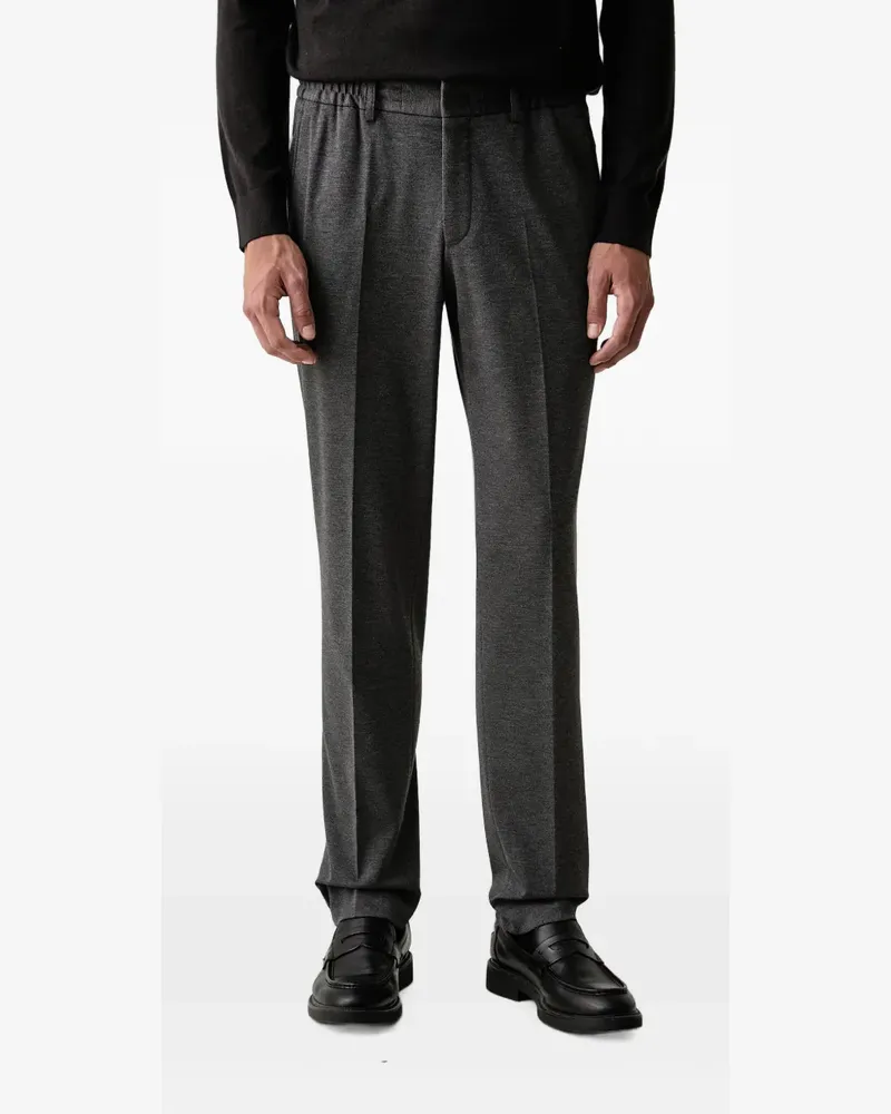 Karl Lagerfeld Hose mit elastischem Bund - Grau Grau