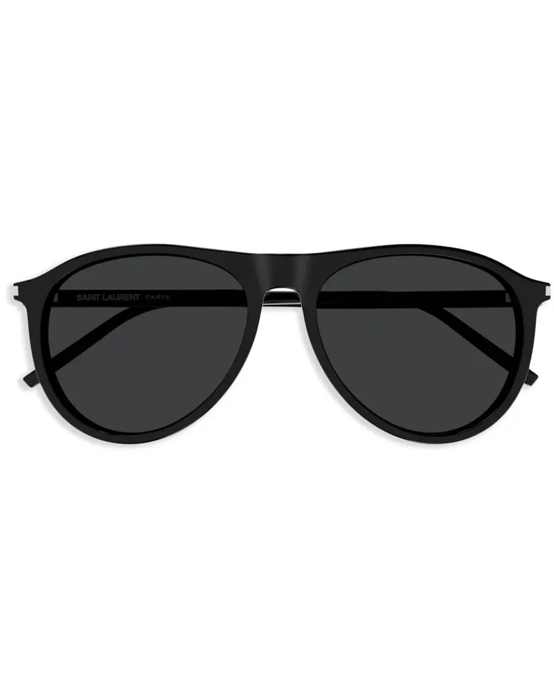 Saint Laurent Getönte Pilotenbrille - Schwarz Schwarz