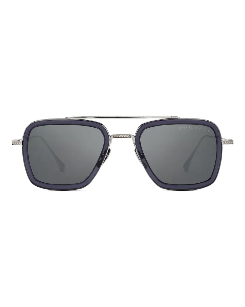 DITA Eckige Flight.006 Sonnenbrille - Grau Grau