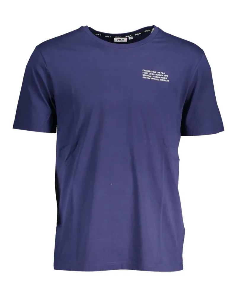 Fila F-Box T-Shirt mit Logo-Print - Blau Blau