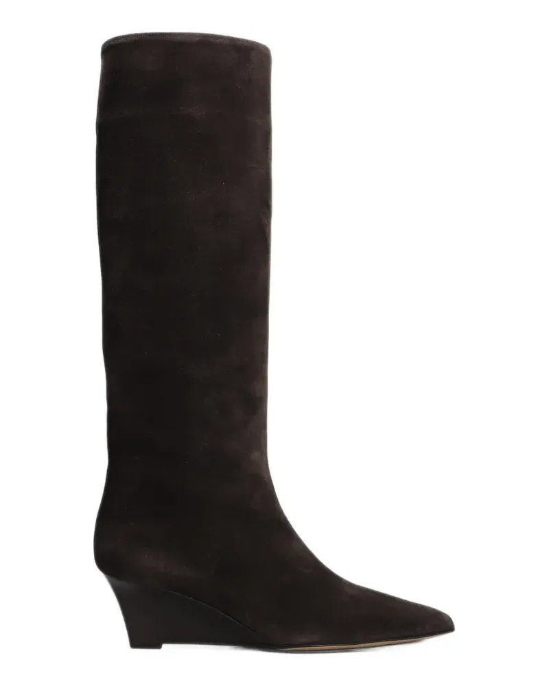 3JUIN Wini Stiefel mit spitzer Kappe - Braun Braun