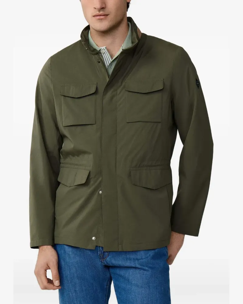 Hackett Tech Velo Jacke mit Taschen - Grün Grün