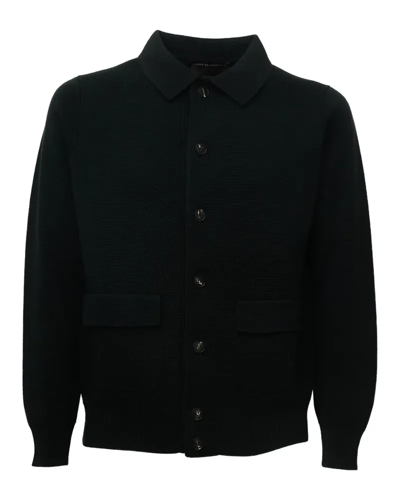 Filippo de Laurentiis Cardigan mit Knopfleiste - Grün Grün