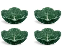 4er-Set Couve Keramikschalen - Grün