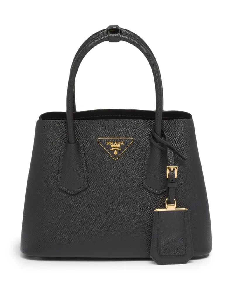 Prada Shopper aus Saffiano-Leder - Schwarz Schwarz