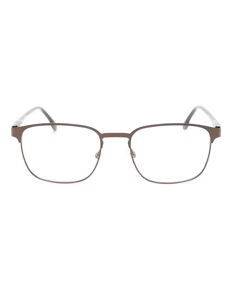 Carrera Brille mit eckigem Gestell - Braun Braun